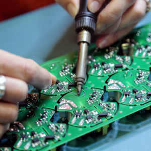 Manual soldering